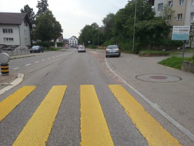 Der Blickwinkel wo es mich erwischt hat