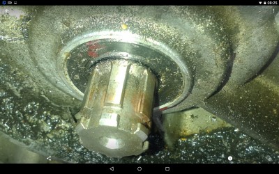 mit dem &quot;falschen&quot; Ritzel ist keine Veränderung nachweisbar.