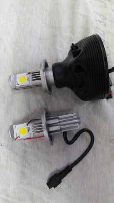 Oben alte Ausführung , unten sind die Kühlnuten verlängert