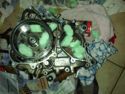 Schmierölmangelmotor.