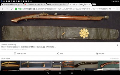 selbstverfreilich wird das auch bei der WM geschossen, nennt sich "Tanegashima."