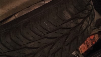 Der überstehende Gummiwulst wurde einfach abgeschnitten.