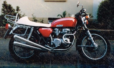 Früher - als das Mopped 1979 - `81 noch in Gebrauch war