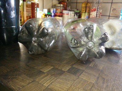 Die Nichteisensande im Öl bei 00.200 + 00.291 km.