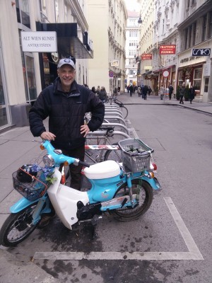 Don, wie sitzt du auf der CUB, bei deiner Körpergrösse?