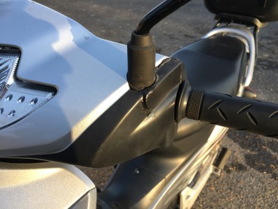 Defekt Lampenverkleidung