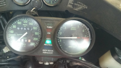 einzige merkbare Aenderung = Leerlauf warm gefahren ~ 1400/1min.