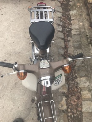 50 Jahre alte C90 Baujahr 1967 noch zugelassen in Stuttgart.JPG