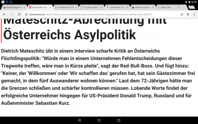 Clinton, Obama &amp; Co. waren/wären wesentlich ärger als Trump - sage ich.