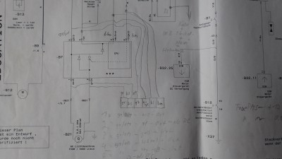 Messanordnung und Verweis auf Schaltplan