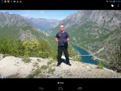 fb-Freund hat das Neretva-Tal zu Füssen