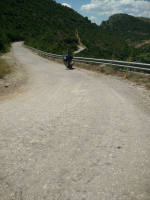 5 m Kratzer - mehr sieht man kaum.