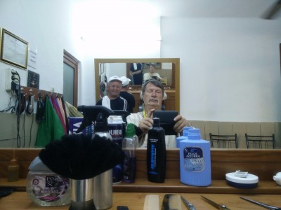 30 min Rasieren und Faconnieren, eine Wohltat.