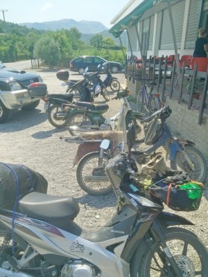 Bin heute ganze 25 km gefahren.