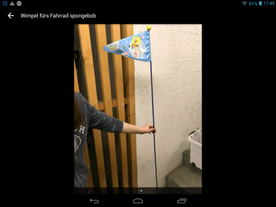 Spongebob bietet sich an.