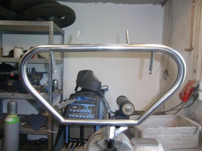 Der Rohbau auf dem Schweißtisch