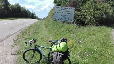 erste größere Abfahrt :P