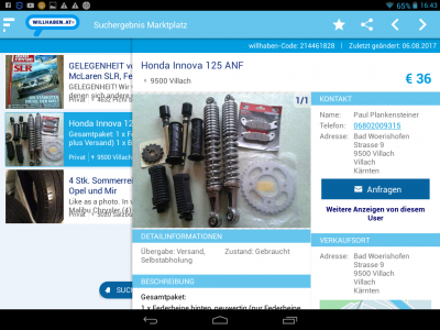 Aus irgeneinem Grund mõchte ich nix zukaufen