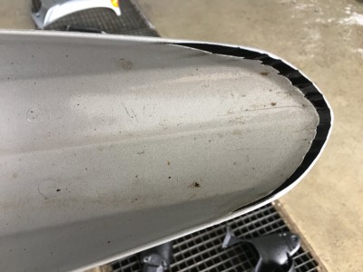 Pneu schleift an Schutzblech, 100/80 Reifen der so nicht auch die Innova gehört.