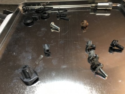 Schrauben, z.Z. Übrig, wohin könnten die gehören?