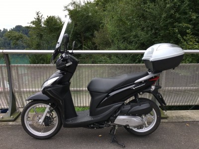 Vision mit Winterausrüstung Scheibe hat etwas viel Abstand zur Verkleidung