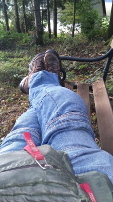 Bikersachen eignen sich IMHO sehr gut zum herbstlichen Wandern