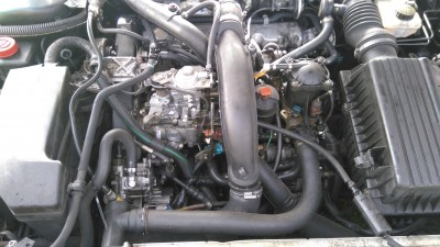 Peugeot 406 mit 1,9 Turbodiesel, 206.000 km.