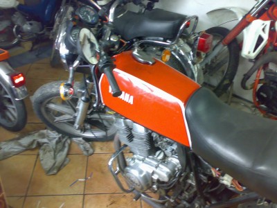 Das ist die XS, schlechtes Bild, aber im Sommer mach ich gescheite.