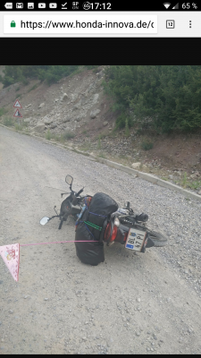 Aha-Erlebnis mit meiner Wave  in Albanien.