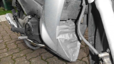 Lufteinlass fast geschlossen