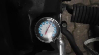 60 C nach ca. 10km Fahrt