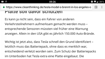 In DE gibt es lt. Statistik 16.000 Autobrände p.a.