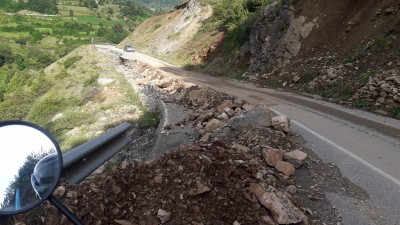 Eine wunderschöne Fahrbahn...gewesen.