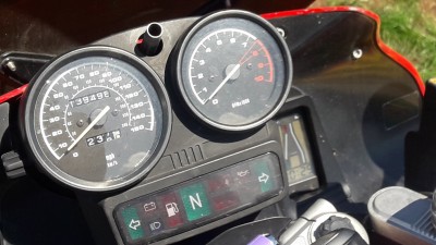 Eine 94er R1100RS mit einer beachtlichen Leistung. Biker aus CZ.