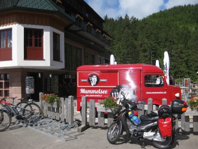 Erster Halt am Mummelsee