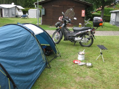 Alter Schw....  beim Kochen in Ludwigswinkel