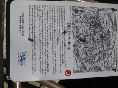 Eberburg allerdings quer