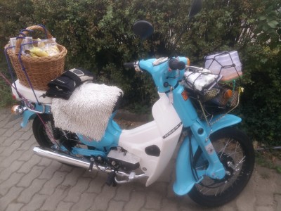 Gott sei es gedankt, dass der Starter kaputt ist. Da kicke ich lieber bis zu meinem letzten Tag als biker.