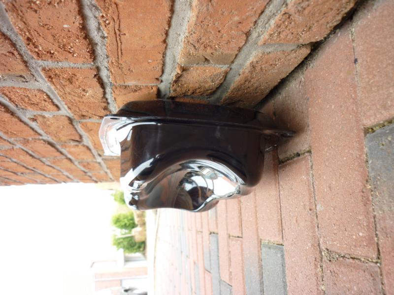 von hinten aus betrachtet<br />schön zu sehen die Radkasten Wölbung