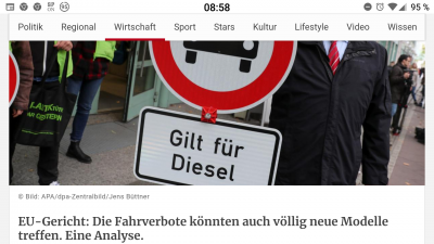 Die totale Verunsicherung.