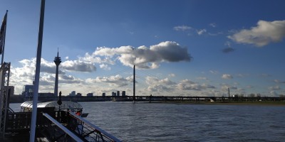 strahlender Sonnenschein an den Kasematten