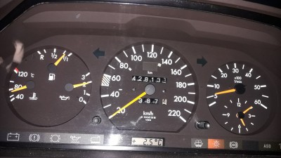 Was zeigt die C125, wenn das Odometer über die 100.000 gesprungen ist?