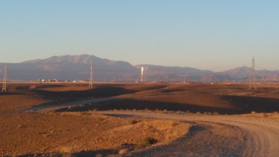 Solarkraftwerk bei Quarzazate.