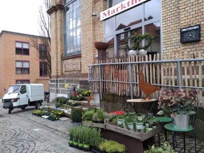 Passt auch vor jede Markthalle