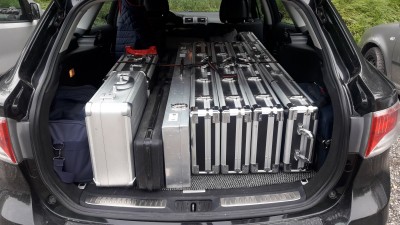 So schaut es im Kofferraum eines VL-Schützen aus.