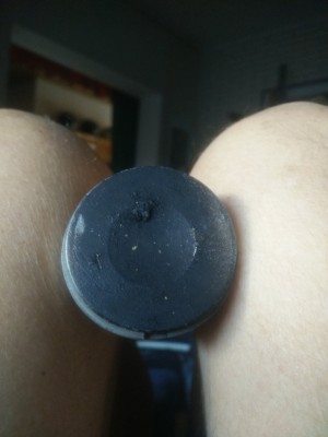 Diesmal liess ich mir einen angeriebenen Kolben m. 52,4 mm schenken. 110 steht drauf, also gewiss mit 49,5 mm Hub = 106,7 cc, wie auch STORCH.