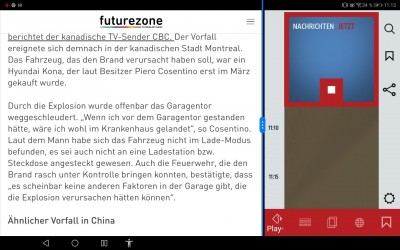 ... war nicht zum Laden angeschlossen...