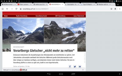 Nach dem Ende einer Zwischen Eiszeit erwartet man, dass es wärmer wird!