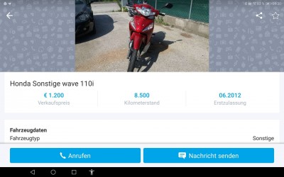 Wo steckt man sowas hin. Neue Reifen, neuer Akku, kleiner km-Stand und vernünftiger Preis.