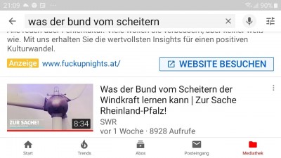 DE macht ulkige Wendungen.